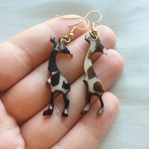 Giraffe earrings
